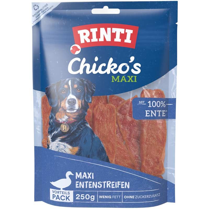Rinti Snack Chickos MAXI Entenstreifen 250g
