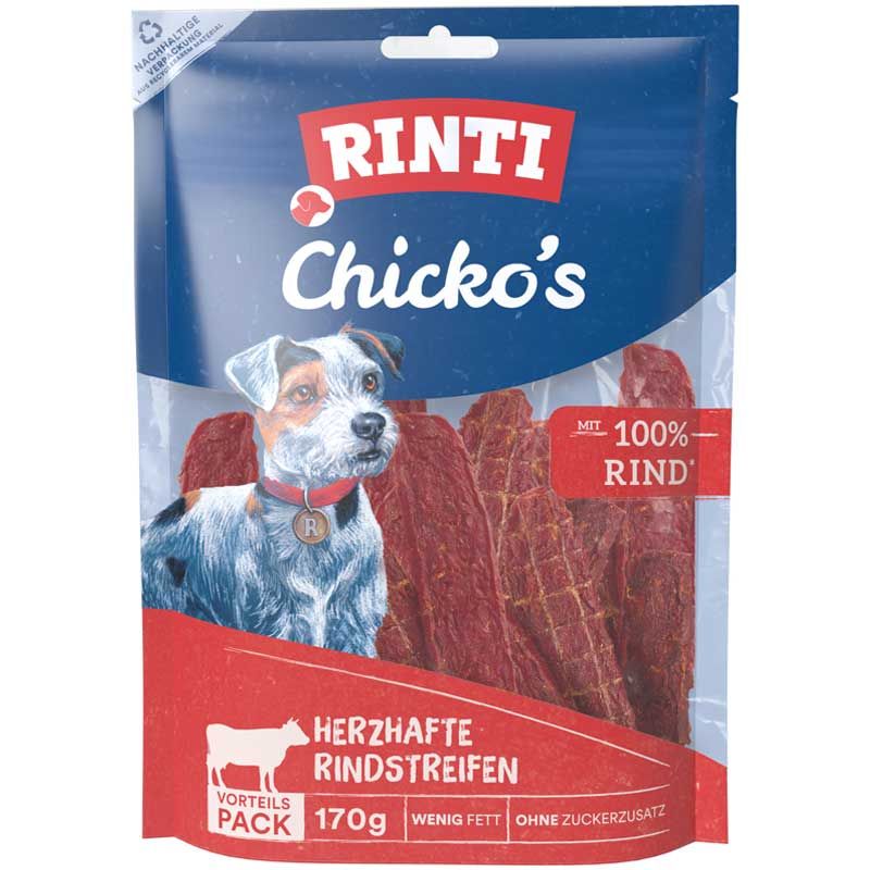 Rinti Snack Chickos Rindstreifen 170g