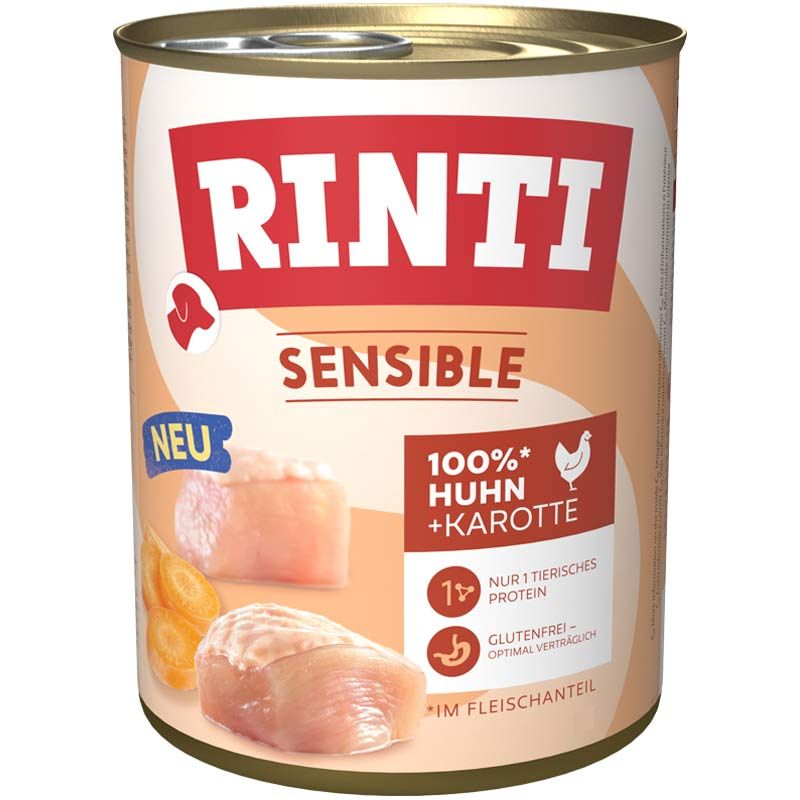Rinti Sensible Huhn + Karotte 800g