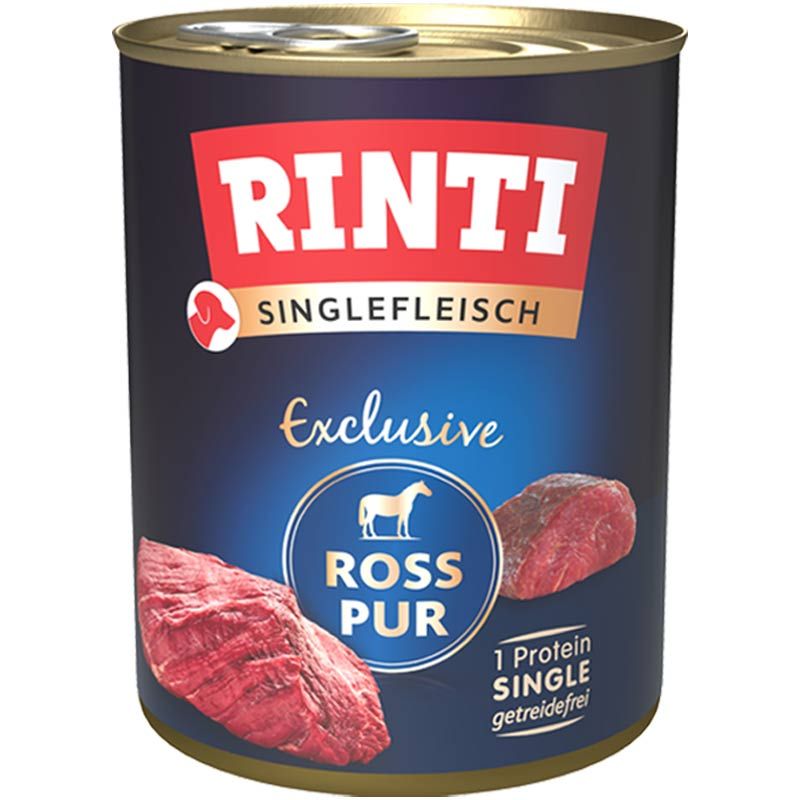 Rinti Singlefleisch Ross Pur 800g