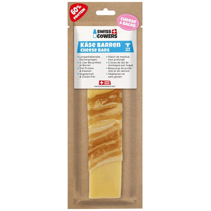 SwissCowers Käse Barren Bacon L 80g