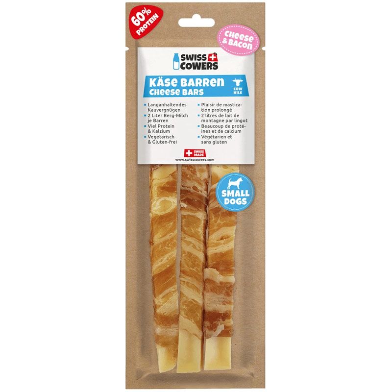 SwissCowers Käse Barren Bacon S 80g