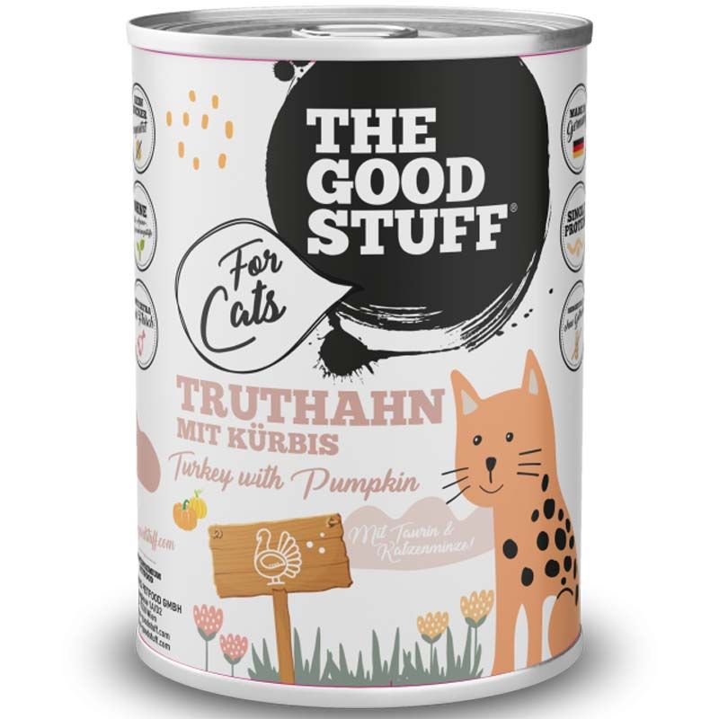 The Goodstuff Katze Truthahn + Kürbis 400g