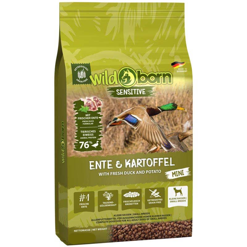 Wildborn Ente und Kartoffel MINI 12 kg