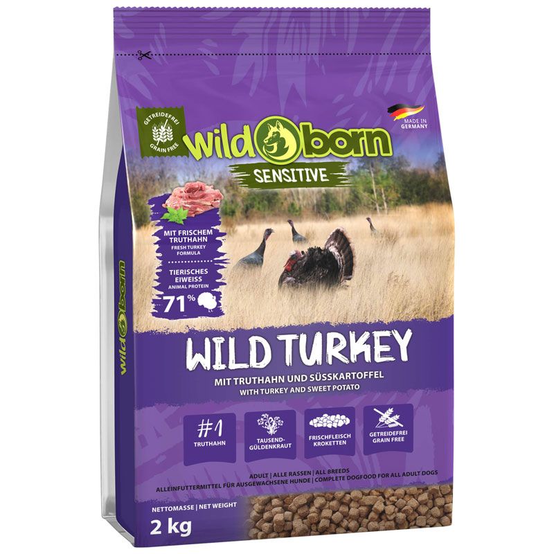 Wildborn Wild Turkey 2kg
