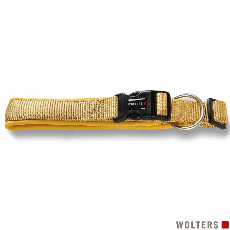 Wolters Halsband Prof. Comfort, 20-24cmx15mm, curry gelb