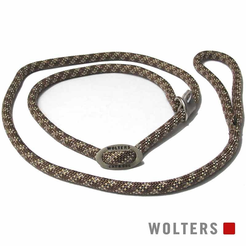 Wolters Moxonleine Everest reflekt.,180cm x 9mm, tabac/sand
