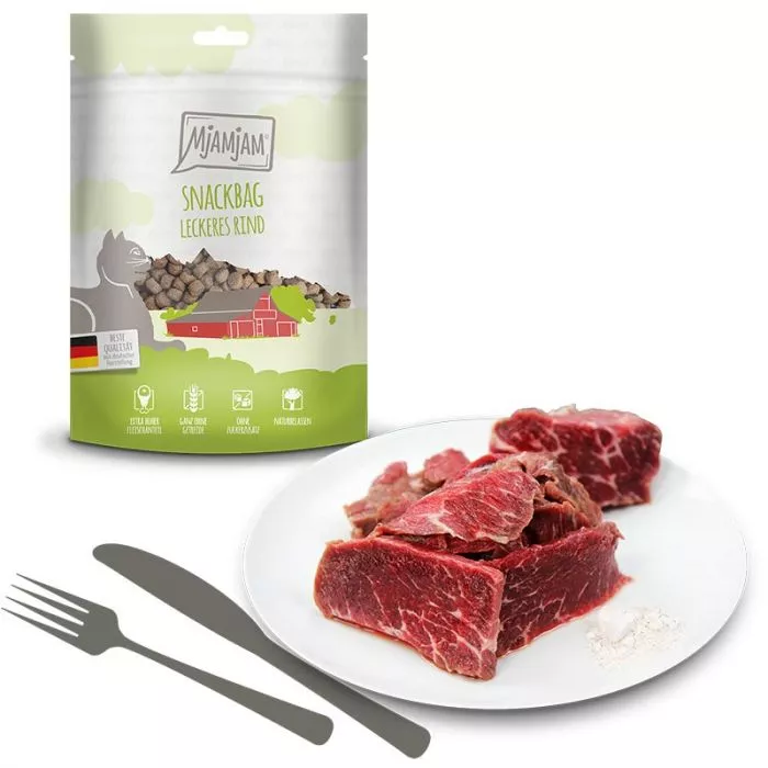 MjAMjAM Snackbag leckeres Rind 125g