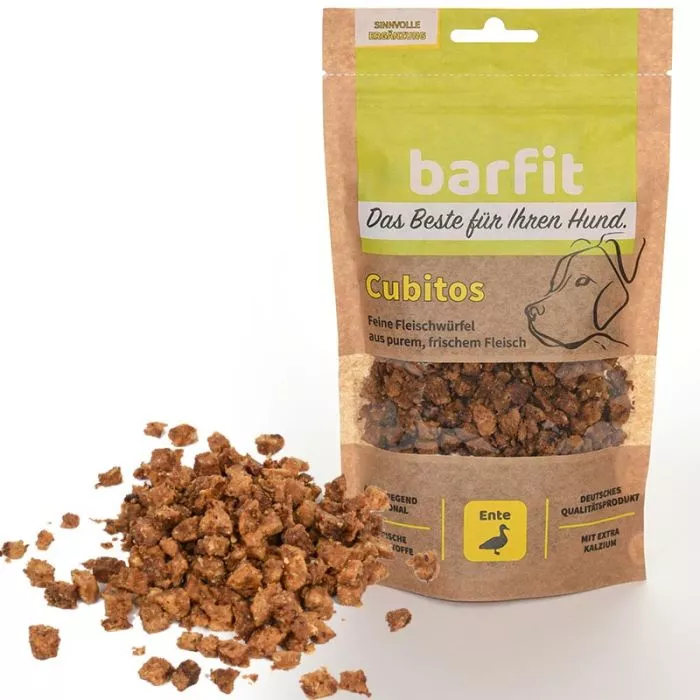 Barfit Cubitos Ente 200g Barfit Cubitos Ente 200g