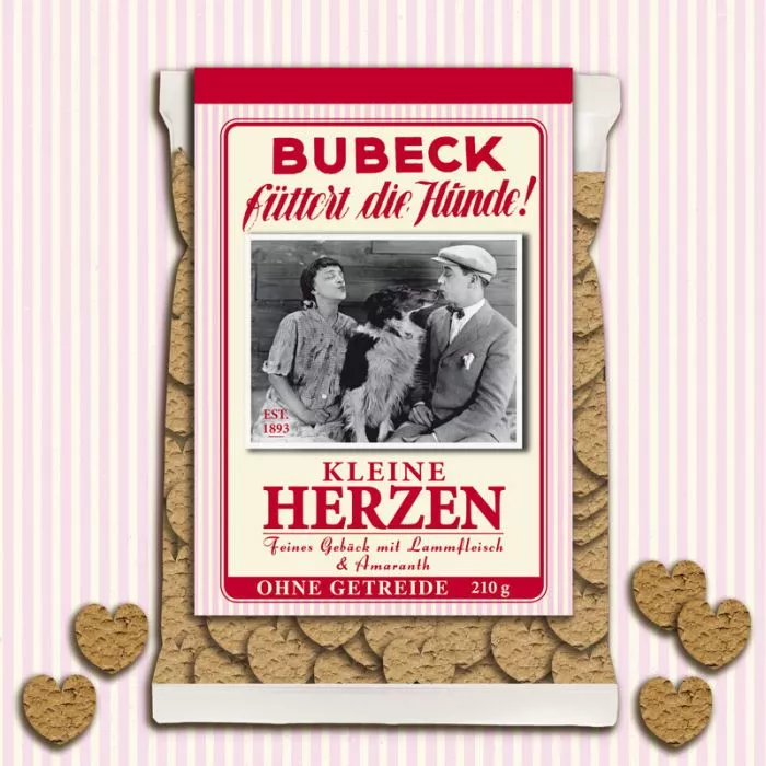 Bubeck Kleine Herzen mit Lammfleisch 210g