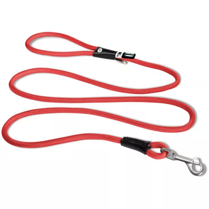Curli Stretch Comfort Leine, red