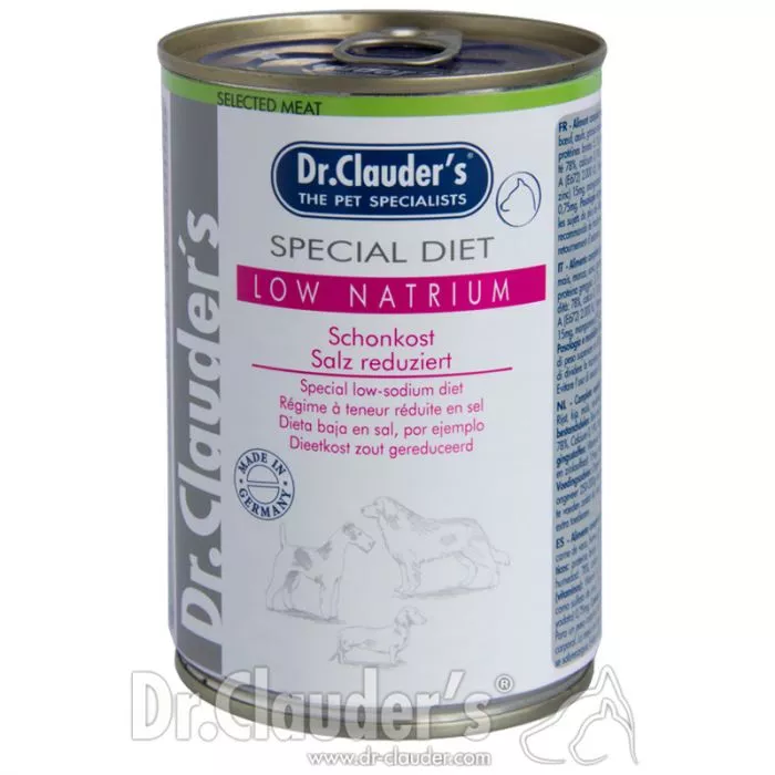Dr. Clauders Special Diet Low Natrium - Herz 400g Dr. Clauders Special Diet Low Natrium - Herz 400g