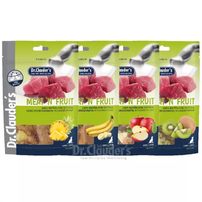 Dr. Clauders Meat n Fruit Snacks 80g