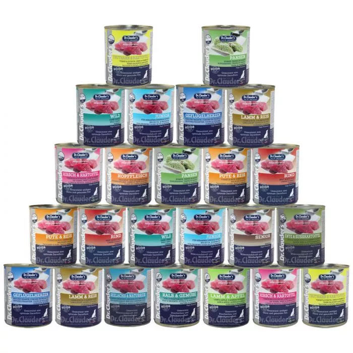 Dr. Clauders Vorteilspack Dosen 24 x 800g