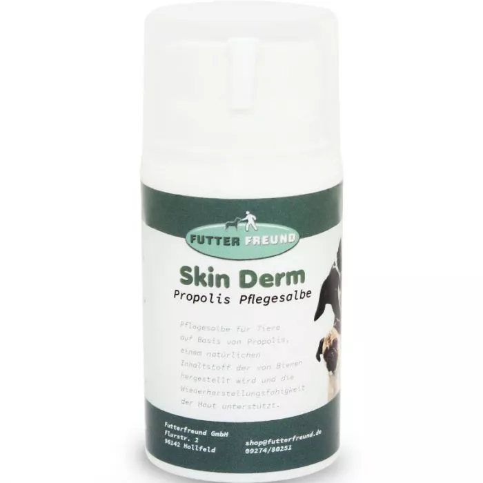 Futterfreund Skin Derm Propolis Pflegesalbe 50ml Futterfreund Skin Derm Propolis Pflegesalbe 50ml