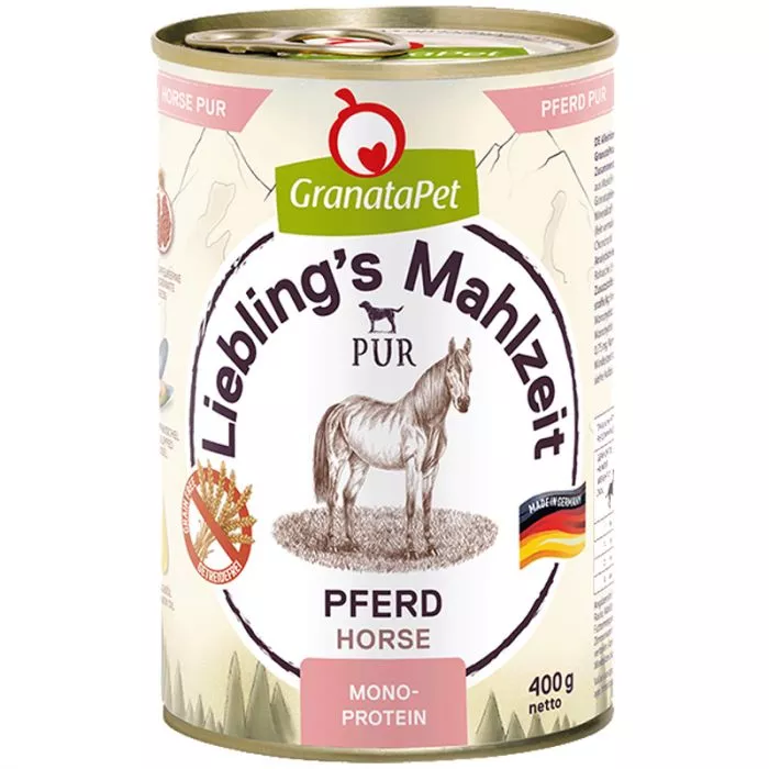 Granatapet Lieblingsmahlzeit Pferd PUR