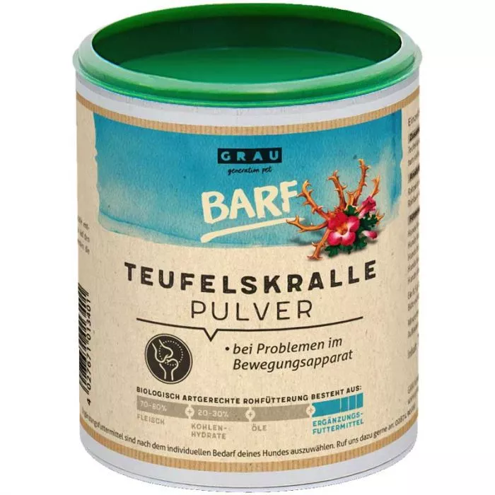 Grau Teufelskralle Pulver