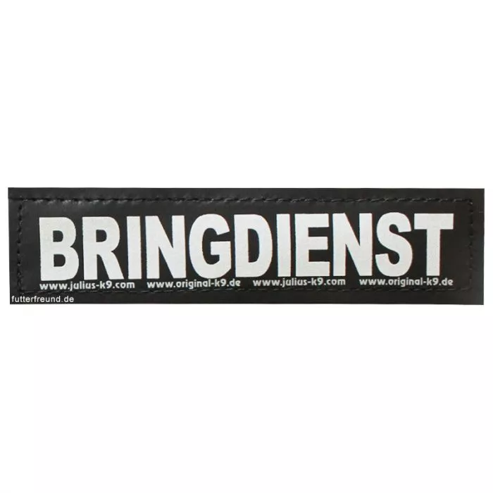 Julius-K9 Klettsticker, S, BRINGDIENST 2 Stk. Julius-K9 Klettsticker, S, BRINGDIENST 2 Stk.