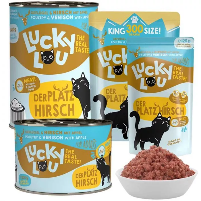 Lucky Lou Lifestage Adult Geflügel + Hirsch Lucky Lou Lifestage Adult Geflügel + Hirsch
