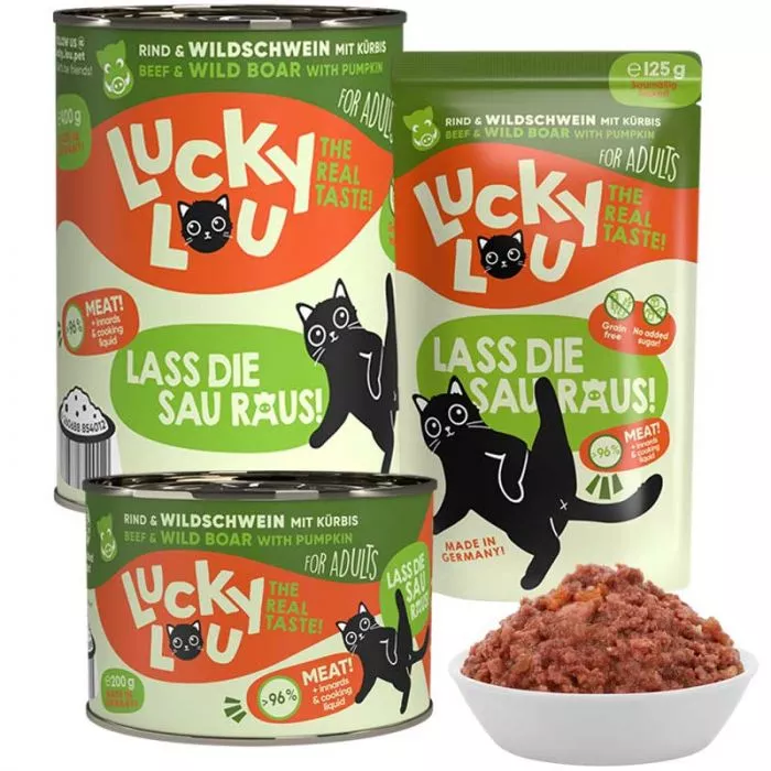 Lucky Lou Lifestage Adult Rind + Wildschwein Lucky Lou Lifestage Adult Rind + Wildschwein