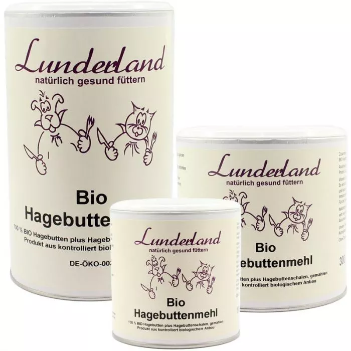Lunderland Bio Hagebuttenmehl Lunderland Bio Hagebuttenmehl
