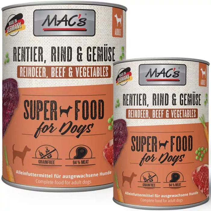 Macs Dog Rentier, Rind und Gemse