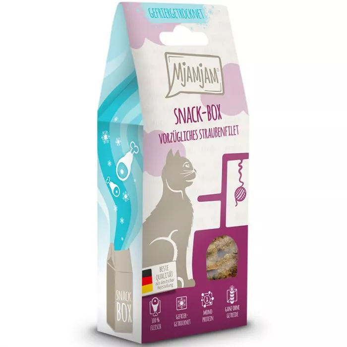 MjAMjAM Snackbox vorzügliches Straußenfilet 40g