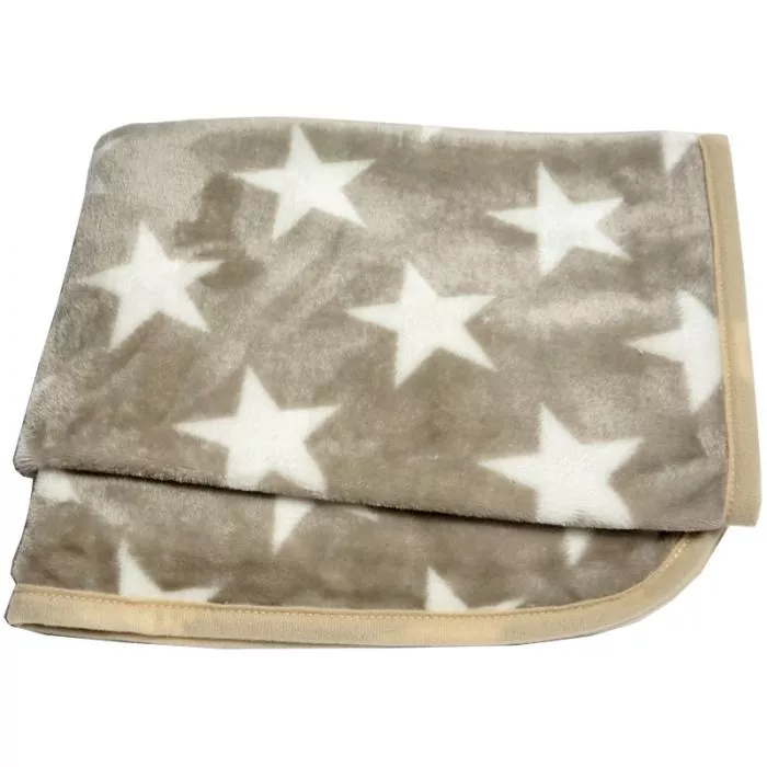 Petlando Kuscheldecke Stars, beige Petlando Kuscheldecke Stars, beige