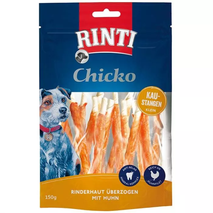 Rinti Snack Chicko Kaustange mit Huhn klein 150g