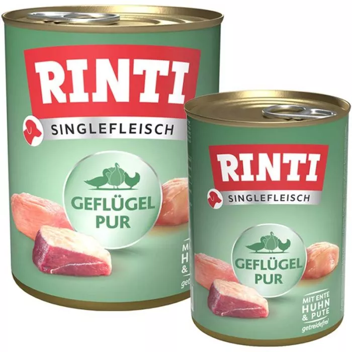 Rinti Singlefleisch Geflügel pur Rinti Singlefleisch Geflügel pur
