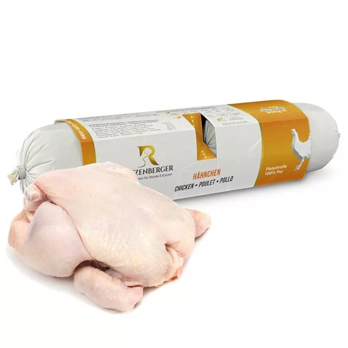 Ritzenberger Hähnchen pur - Fleischrolle Duo-Rolls 2x400g Ritzenberger Hähnchen pur - Fleischrolle Duo-Rolls 2x400g