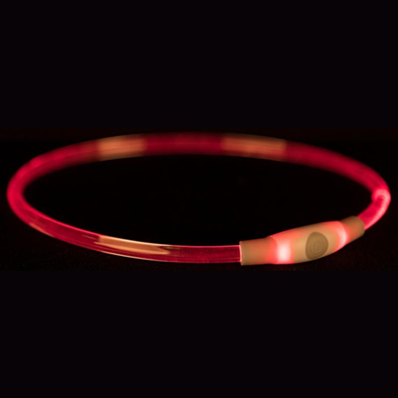 Flash Leuchtring USB, S-M, 40 cm / 8 mm, multicolor