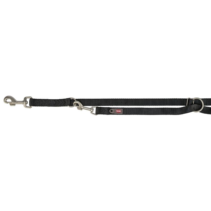 Premium V-Leine, XS: 2,00 m/10 mm, schwarz