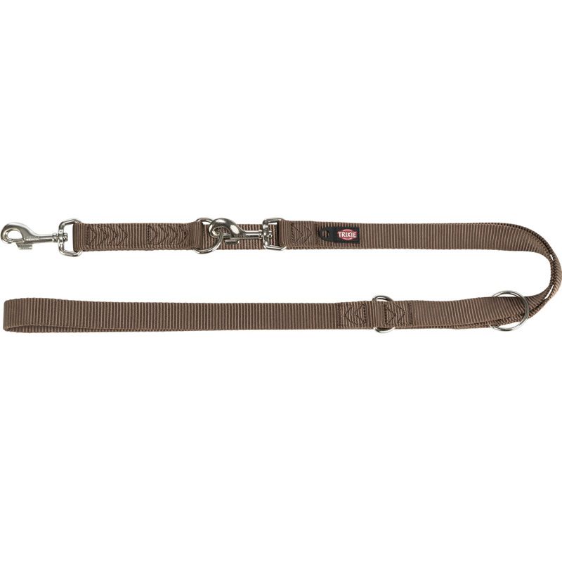 Premium V-Leine, L-XL: 2,00 m/25 mm, haselnuss