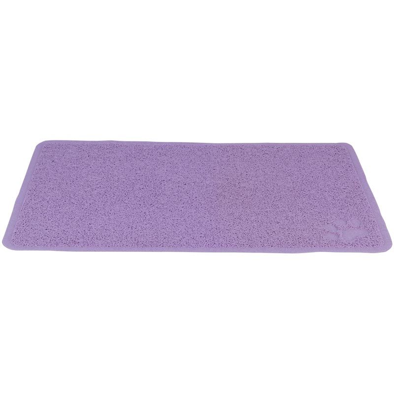 Vorleger für Katzentoiletten, PVC, 40x60 cm, lila