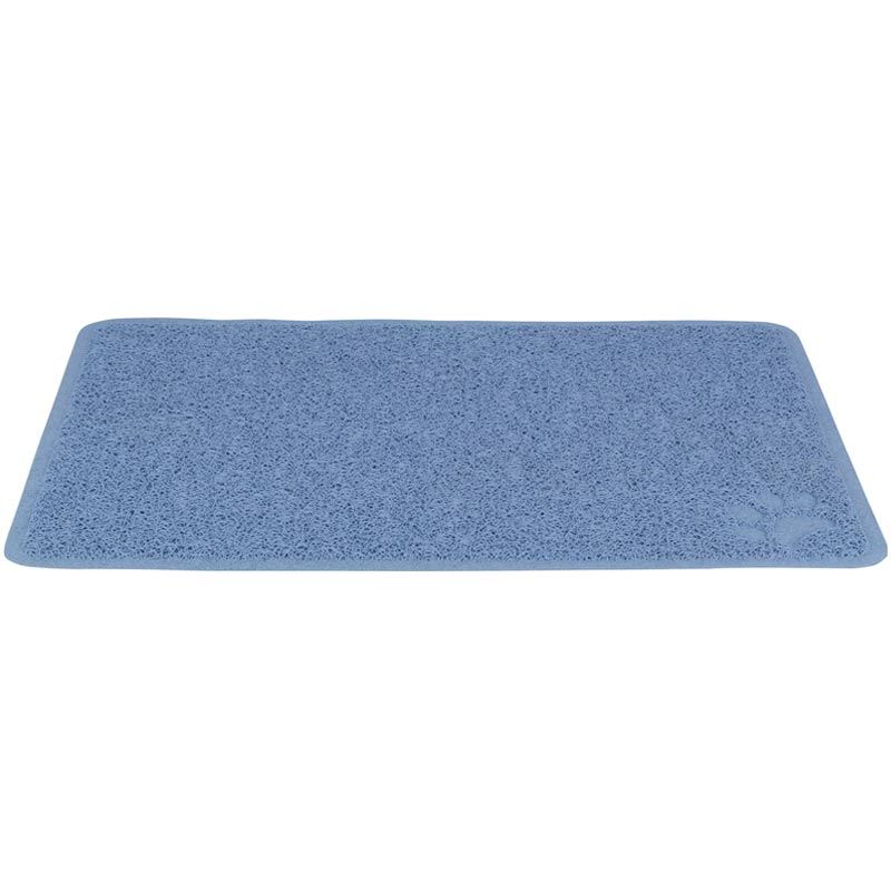 Vorleger für Katzentoiletten, PVC, 40x60 cm, hellblau