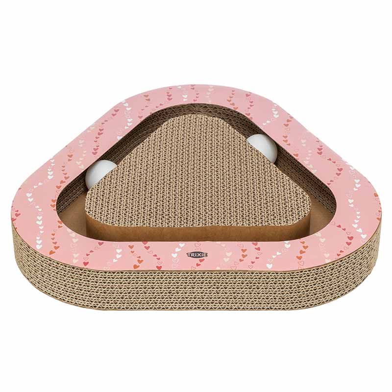 Kratzpappe Valentinstag lachs, 36x5x36/36 cm