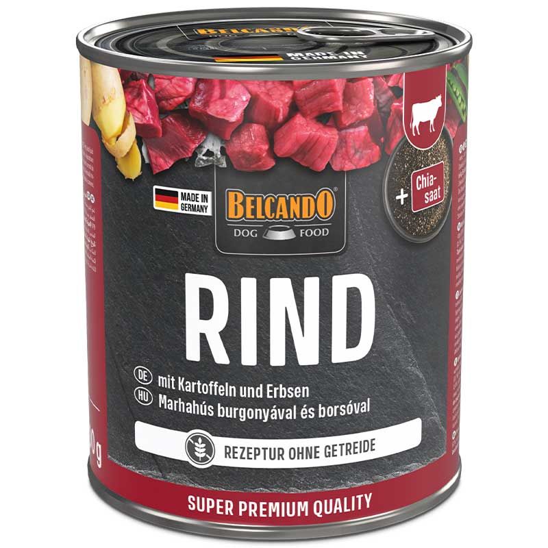 Belcando Rind mit Kartoffeln und Erbsen 800g