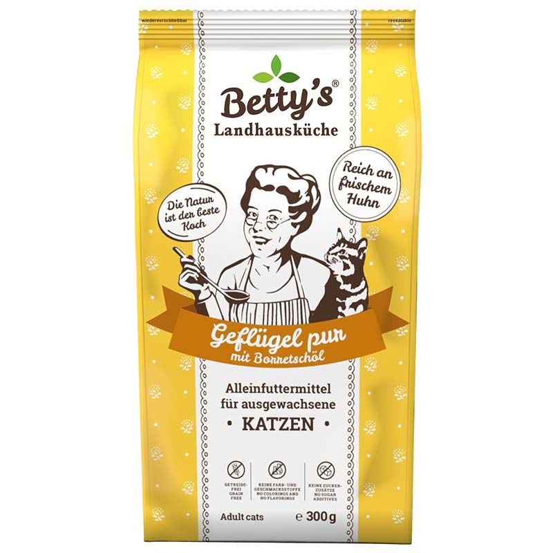 Betty's Landhausküche Adult Geflügel pur 300g