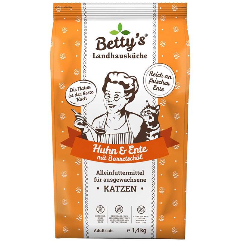 Betty's Landhausküche Adult Huhn + Ente 1,4kg