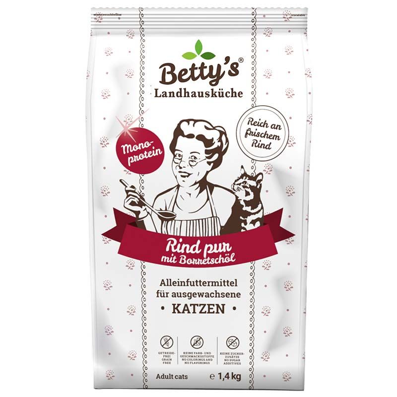 Betty's Landhausküche Adult Rind pur 1,4kg
