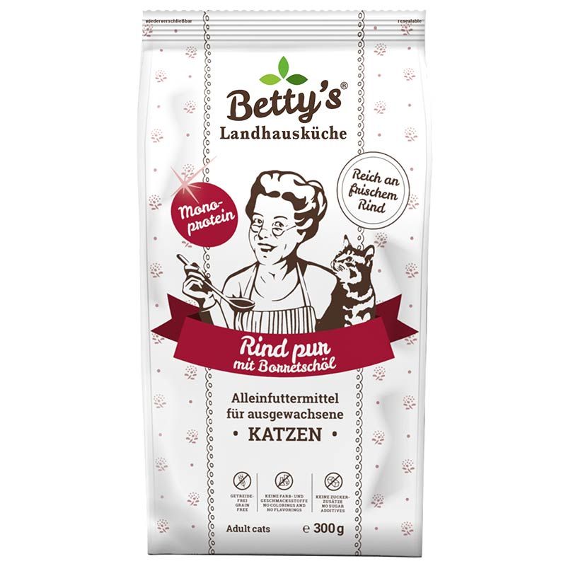 Betty's Landhausküche Adult Rind pur 300g