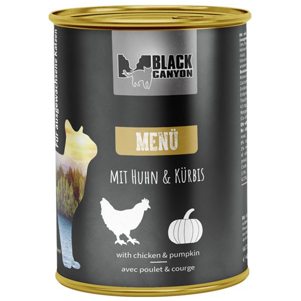 Black Canyon Katze Menü mit Huhn 410g