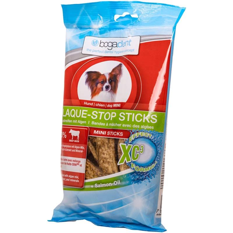 bogadent PLAQUE-STOP-STICKS MINI Hund 100g