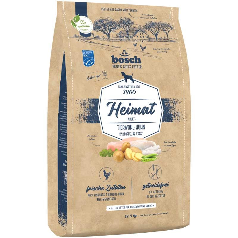 Bosch Heimat Adult mit frischem Tierwohl-Huhn 12kg