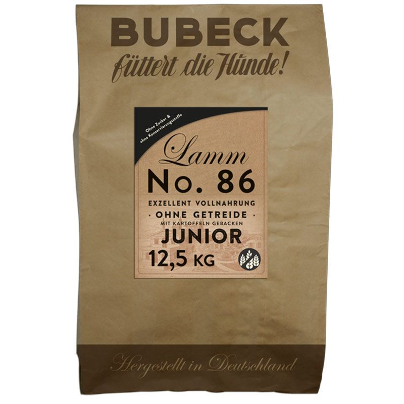 Bubeck Exzellent 86 Lammfleisch Junior 12,5 kg