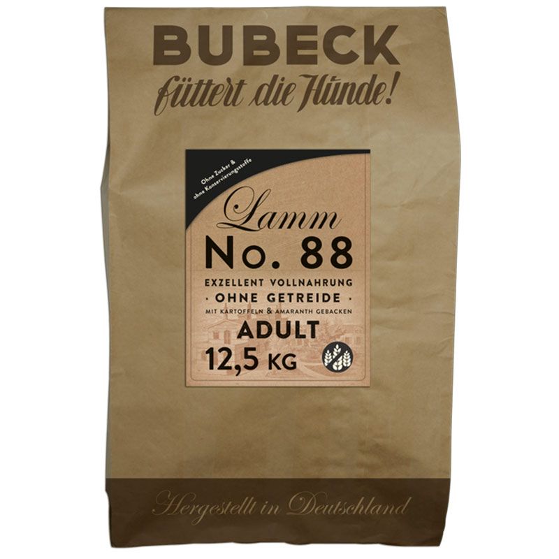 Bubeck Exzellent 88 Lammfleisch Kartoffel u. Amaranth 12,5kg