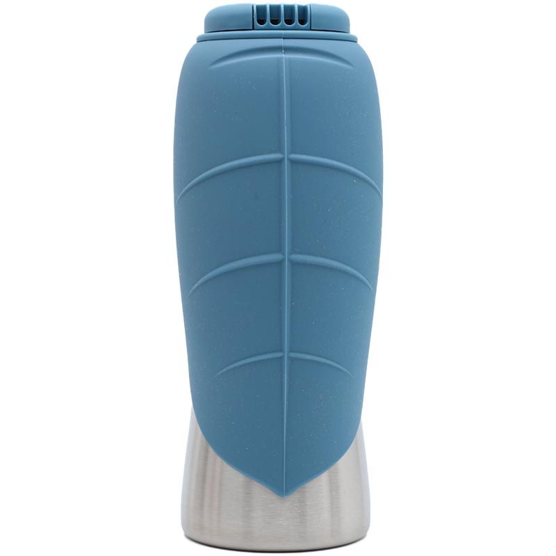 Chesters Choice 2in1 Trinkflasche mit Napf 500ml, graublau