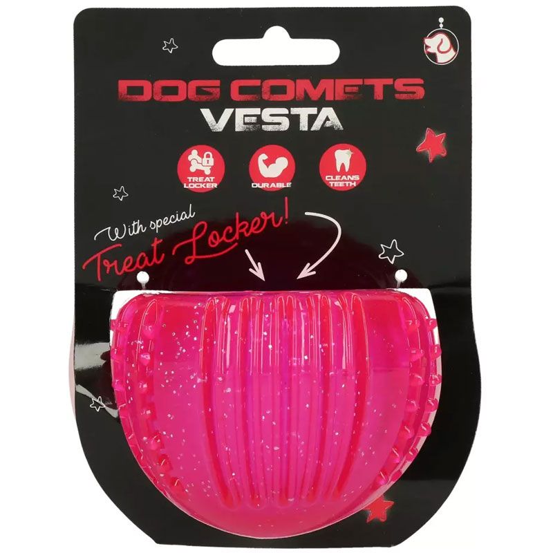 Dog Comets Treat Locker Vesta, rosa, 7cm