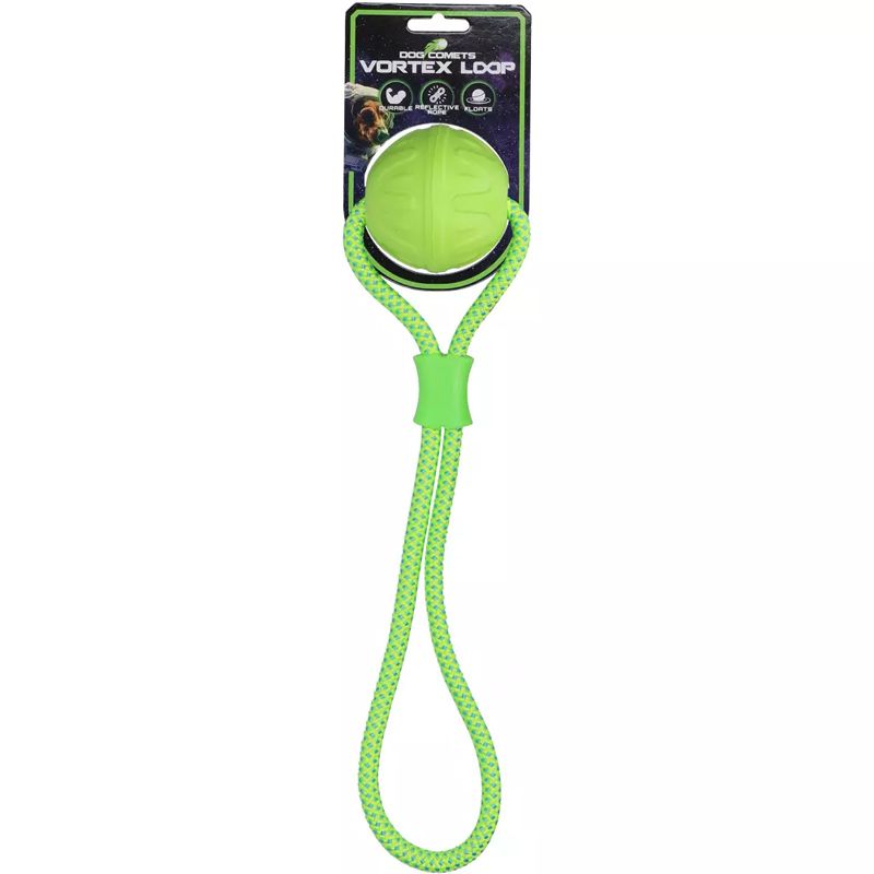 Dog Comets Vortex Loop, 39cm, grün